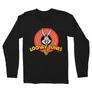 Fekete Bolondos dallamok férfi hosszú ujjú póló - Bugs Bunny Logo