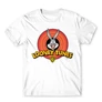 Fehér Bolondos dallamok férfi rövid ujjú póló - Bugs Bunny Logo