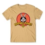 Homok Bolondos dallamok férfi rövid ujjú póló - Bugs Bunny Logo