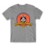 Kép 20/25 - Sportszürke Bolondos dallamok férfi rövid ujjú póló - Bugs Bunny Logo