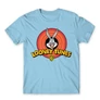 Világoskék Bolondos dallamok férfi rövid ujjú póló - Bugs Bunny Logo