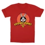 Piros Bolondos dallamok gyerek rövid ujjú póló - Bugs Bunny Logo
