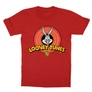 Kép 8/14 - Piros Bolondos dallamok gyerek rövid ujjú póló - Bugs Bunny Logo