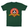 Sötétzöld Bolondos dallamok gyerek rövid ujjú póló - Bugs Bunny Logo