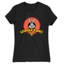 Kép 7/22 - Fekete Bolondos dallamok női rövid ujjú póló - Bugs Bunny Logo