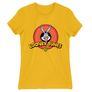 Kép 12/22 - Sárga Bolondos dallamok női rövid ujjú póló - Bugs Bunny Logo