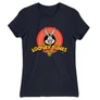 Sötétkék Bolondos dallamok női rövid ujjú póló - Bugs Bunny Logo
