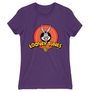 Kép 14/22 - Sötétlila Bolondos dallamok női rövid ujjú póló - Bugs Bunny Logo