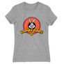 Kép 16/22 - Sportszürke Bolondos dallamok női rövid ujjú póló - Bugs Bunny Logo