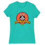 Kép 17/22 - Türkiz Bolondos dallamok női rövid ujjú póló - Bugs Bunny Logo