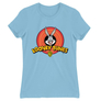 Kép 18/22 - Világoskék Bolondos dallamok női rövid ujjú póló - Bugs Bunny Logo