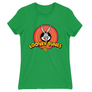 Kép 21/22 - Zöld Bolondos dallamok női rövid ujjú póló - Bugs Bunny Logo