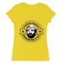 Kép 7/9 - Sárga Bud Spencer női V-nyakú póló - A pisztácia kifogyott