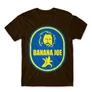 Barna Bud Spencer férfi rövid ujjú póló - Banános Joe