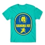 Türkiz Bud Spencer férfi rövid ujjú póló - Banános Joe