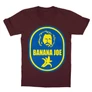 Bordó Bud Spencer gyerek rövid ujjú póló - Banános Joe
