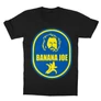 Fekete Bud Spencer gyerek rövid ujjú póló - Banános Joe