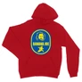 Piros Bud Spencer unisex kapucnis pulóver - Banana Joe