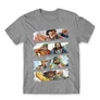 Sportszürke Bud Spencer gyerek rövid ujjú póló - Bud and Terence posters