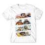 Fehér Bud Spencer férfi rövid ujjú póló - Bud and Terence posters