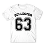 Fehér Bud Spencer férfi rövid ujjú póló - Bulldozer 63