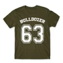 Khaki Bud Spencer férfi rövid ujjú póló - Bulldozer 63