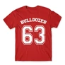 Piros Bud Spencer férfi rövid ujjú póló - Bulldozer 63
