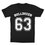 Fekete Bud Spencer gyerek rövid ujjú póló - Bulldozer 63