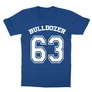 Királykék Bud Spencer gyerek rövid ujjú póló - Bulldozer 63