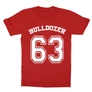 Piros Bud Spencer gyerek rövid ujjú póló - Bulldozer 63