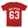 Kép 8/13 - Piros Bud Spencer gyerek rövid ujjú póló - Bulldozer 63