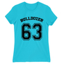 Kép 4/22 - Atollkék Bud Spencer női rövid ujjú póló - Bulldozer 63