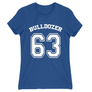 Kép 9/22 - Királykék Bud Spencer női rövid ujjú póló - Bulldozer 63