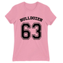 Kép 21/22 - Világos rózsaszín Bud Spencer női rövid ujjú póló - Bulldozer 63
