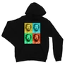 Fekete Bud Spencer unisex kapucnis pulóver - Colors