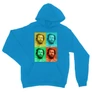 Zafírkék Bud Spencer unisex kapucnis pulóver - Colors