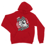 Kép 5/14 - Piros Bud Spencer unisex kapucnis pulóver - Csak a Puffin
