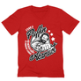 Kép 7/12 - Piros Bud Spencer férfi V-nyakú póló - Csak a Puffin