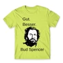 Almazöld Bud Spencer férfi rövid ujjú póló - Gut Besser
