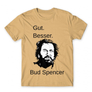 Kép 1/25 - Homok Bud Spencer férfi rövid ujjú póló - Gut Besser