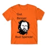 Narancs Bud Spencer férfi rövid ujjú póló - Gut Besser