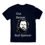 Kép 17/25 - Sötétkék Bud Spencer férfi rövid ujjú póló - Gut Besser