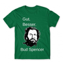 Kép 25/25 - Zöld Bud Spencer férfi rövid ujjú póló - Gut Besser