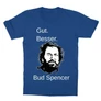 Királykék Bud Spencer gyerek rövid ujjú póló - Gut Besser
