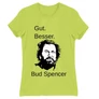 Almazöld Bud Spencer női rövid ujjú póló - Gut Besser