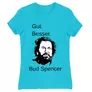 Kép 4/22 - Atollkék Bud Spencer női rövid ujjú póló - Gut Besser