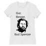 Kép 7/22 - Fehér Bud Spencer női rövid ujjú póló - Gut Besser