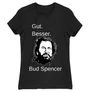 Fekete Bud Spencer női rövid ujjú póló - Gut Besser