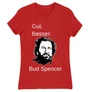 Piros Bud Spencer női rövid ujjú póló - Gut Besser