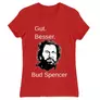Kép 12/22 - Piros Bud Spencer női rövid ujjú póló - Gut Besser